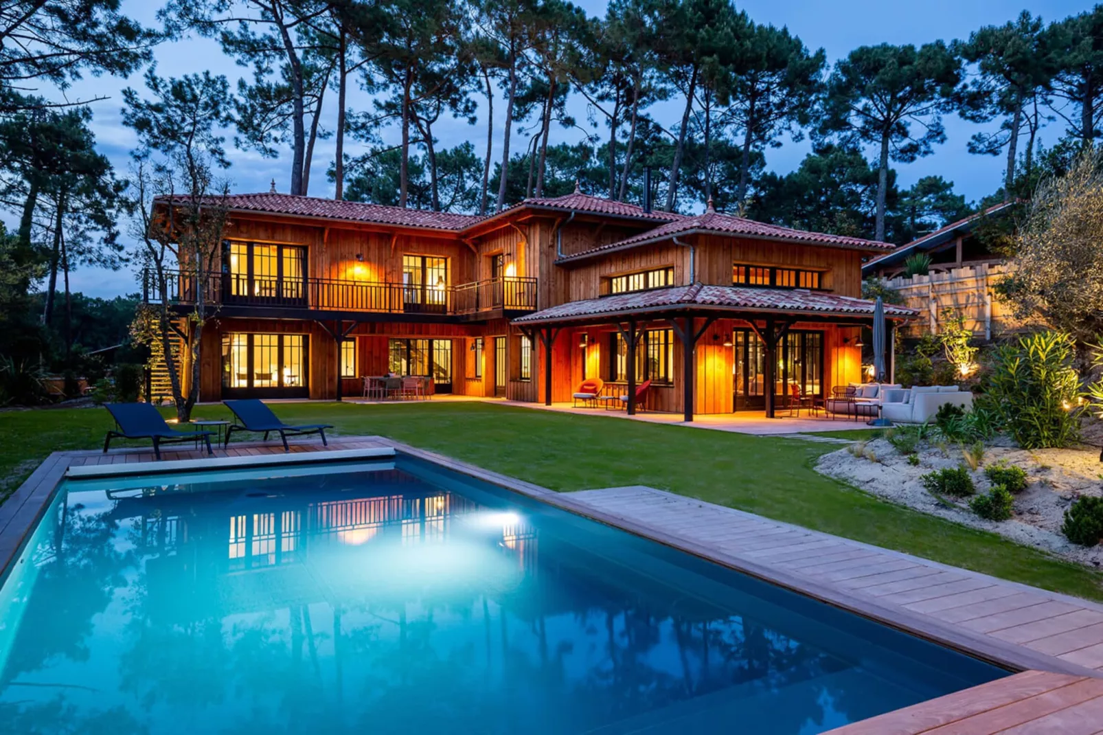 Villa Sylvestre-Buitenkant zomer