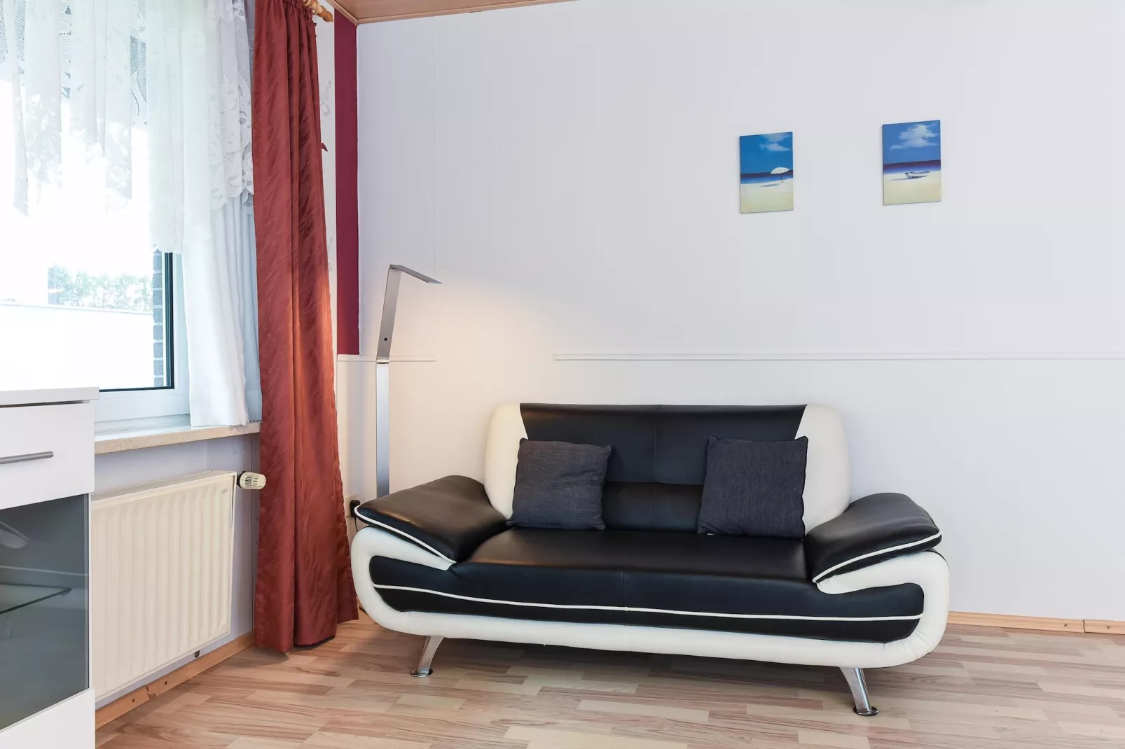 Im Watt Haus Hafeneck - Woonkamer