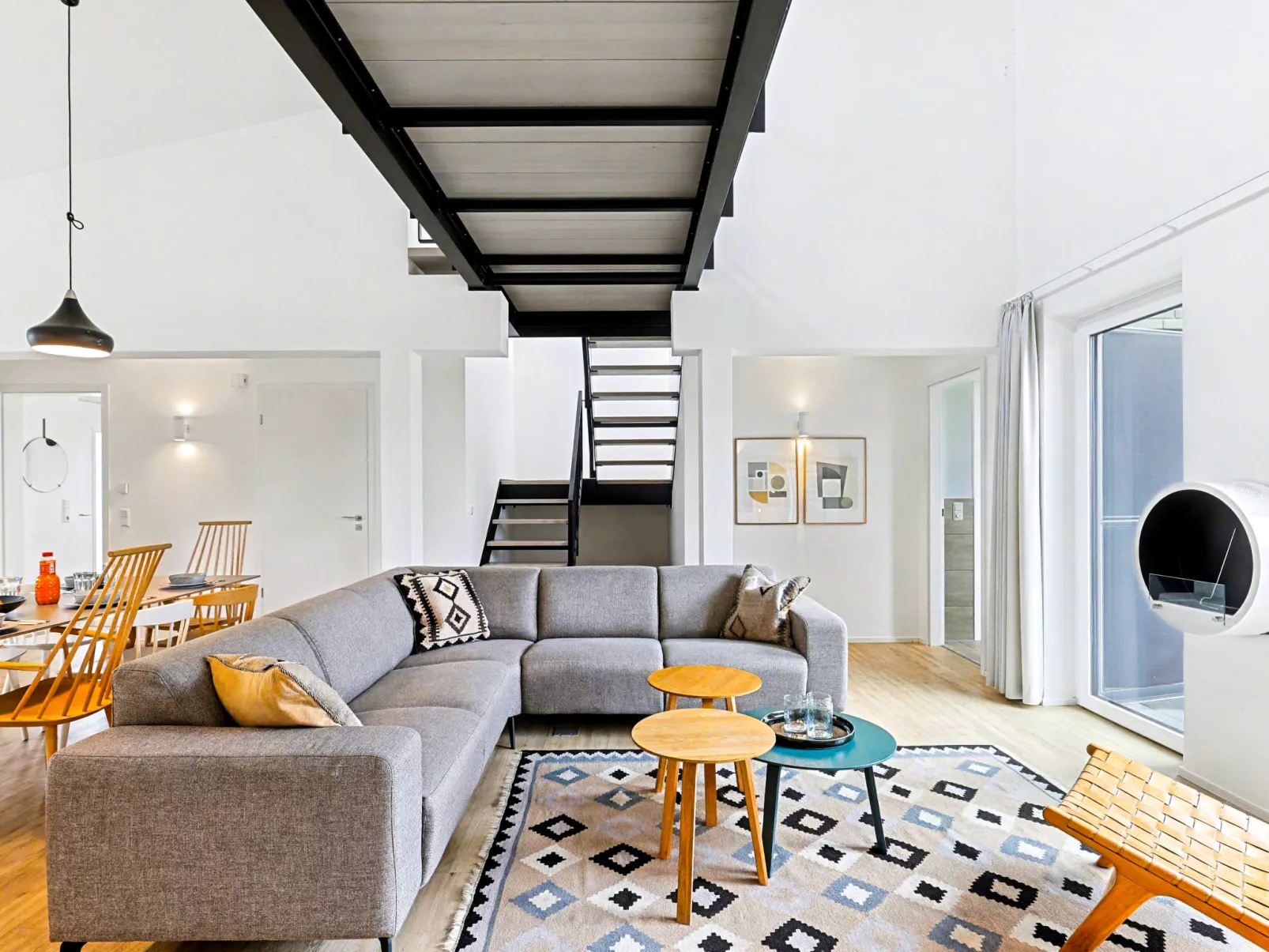 Seeufer Lodge-Binnen