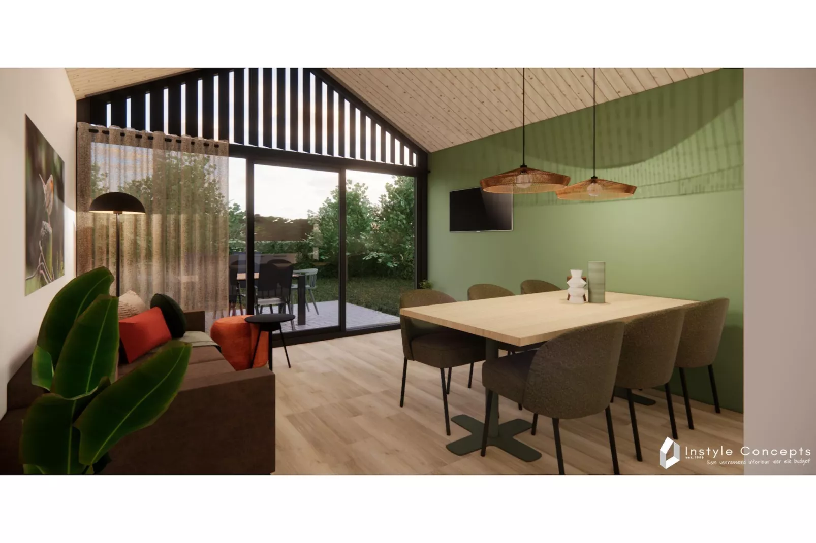 Reestdal lodge | 6 persoons - Woonkamer