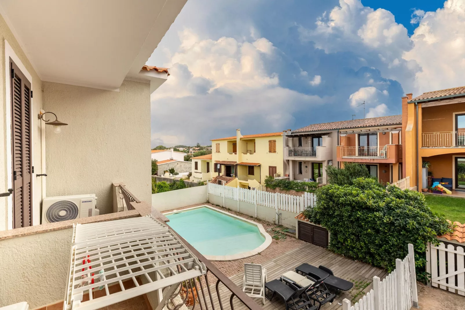 BILO 2 LA CIACCIA-Uitzicht zomer