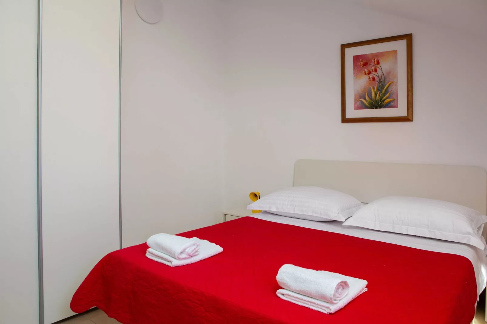 Apartment Bella Vista - Three Bedroom Apartment with Terrace  and Sea View(A6)-Slaapkamer