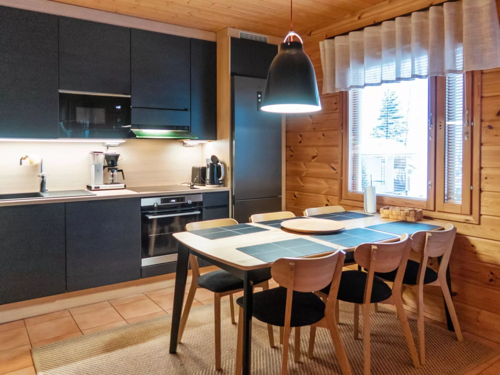 Vuokatti villas ilves-Binnen