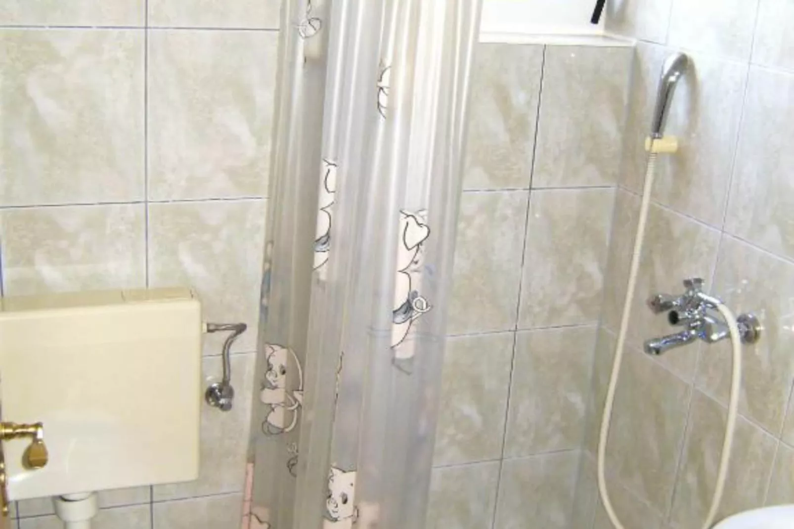 Elez Serenity Guesthouse - Twin room with Balcony-Badkamer