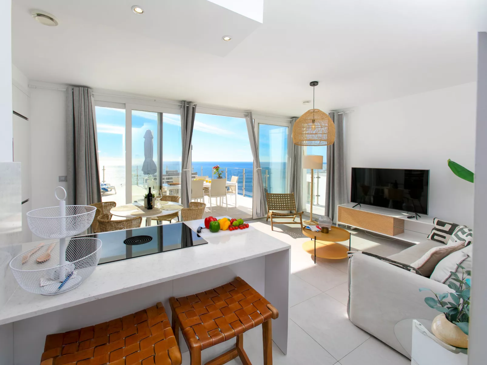 Ocean view sauna & Spa-Binnen