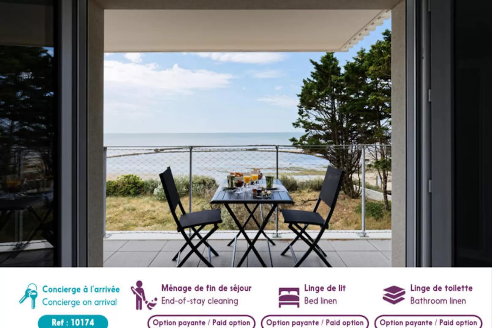 Appartements à La guerinière - Ile de Noirmoutier-Niet-getagd