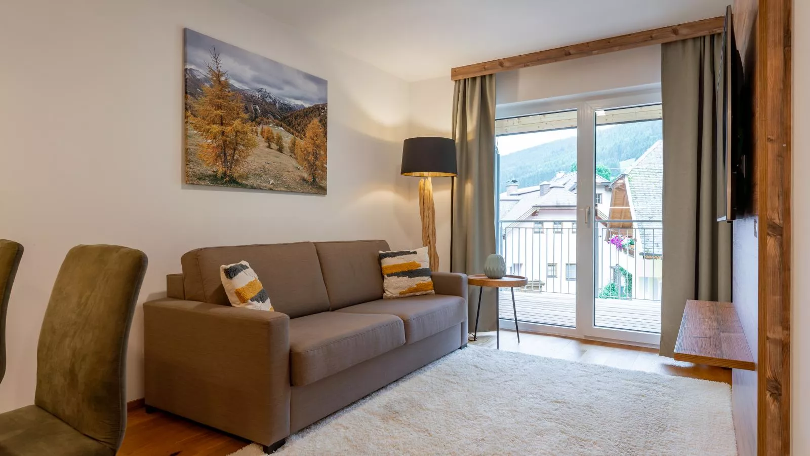 Ski Nature Apartment Lungau Top 14-Woonkamer