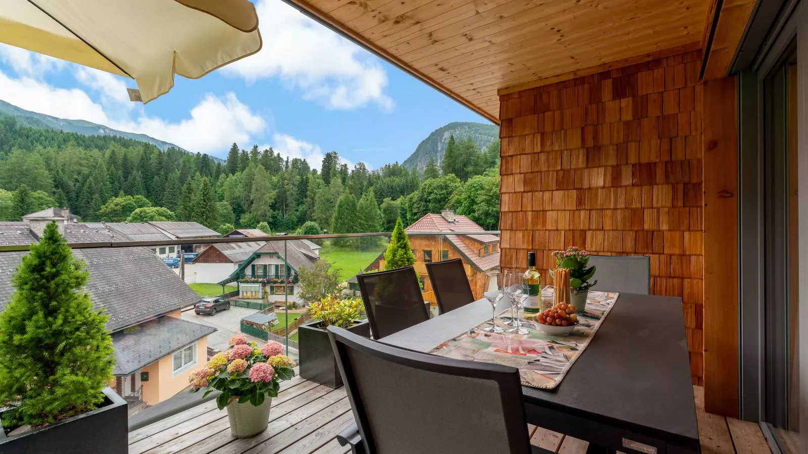 Ski Nature Apartment Lungau Top 18-Terrasbalkon