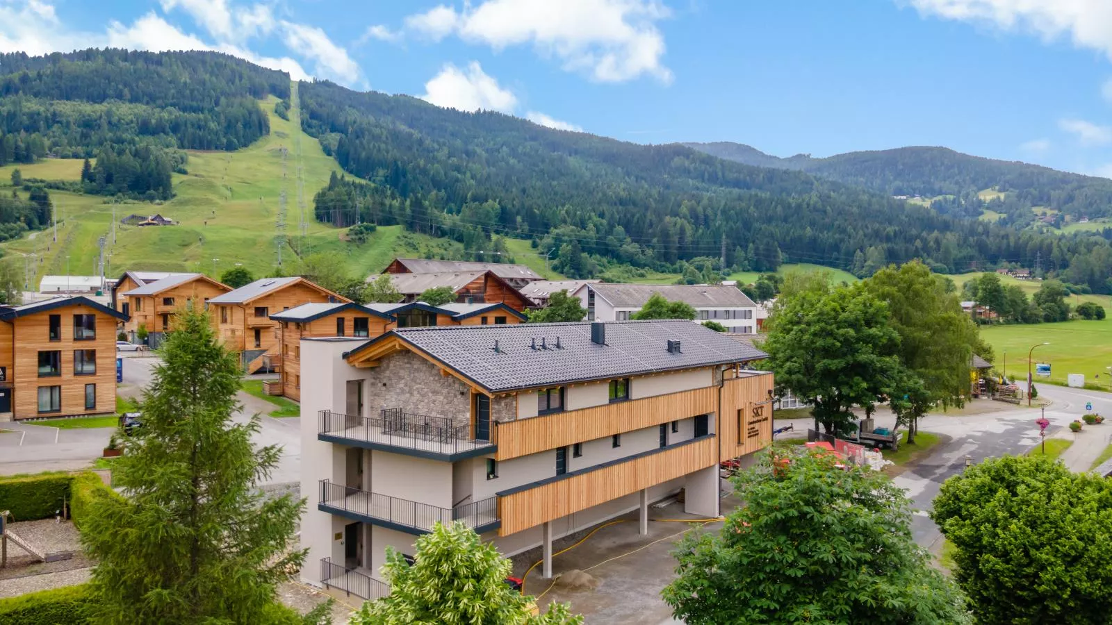 Luxury Sankt Lorenzen-Buitenkant zomer