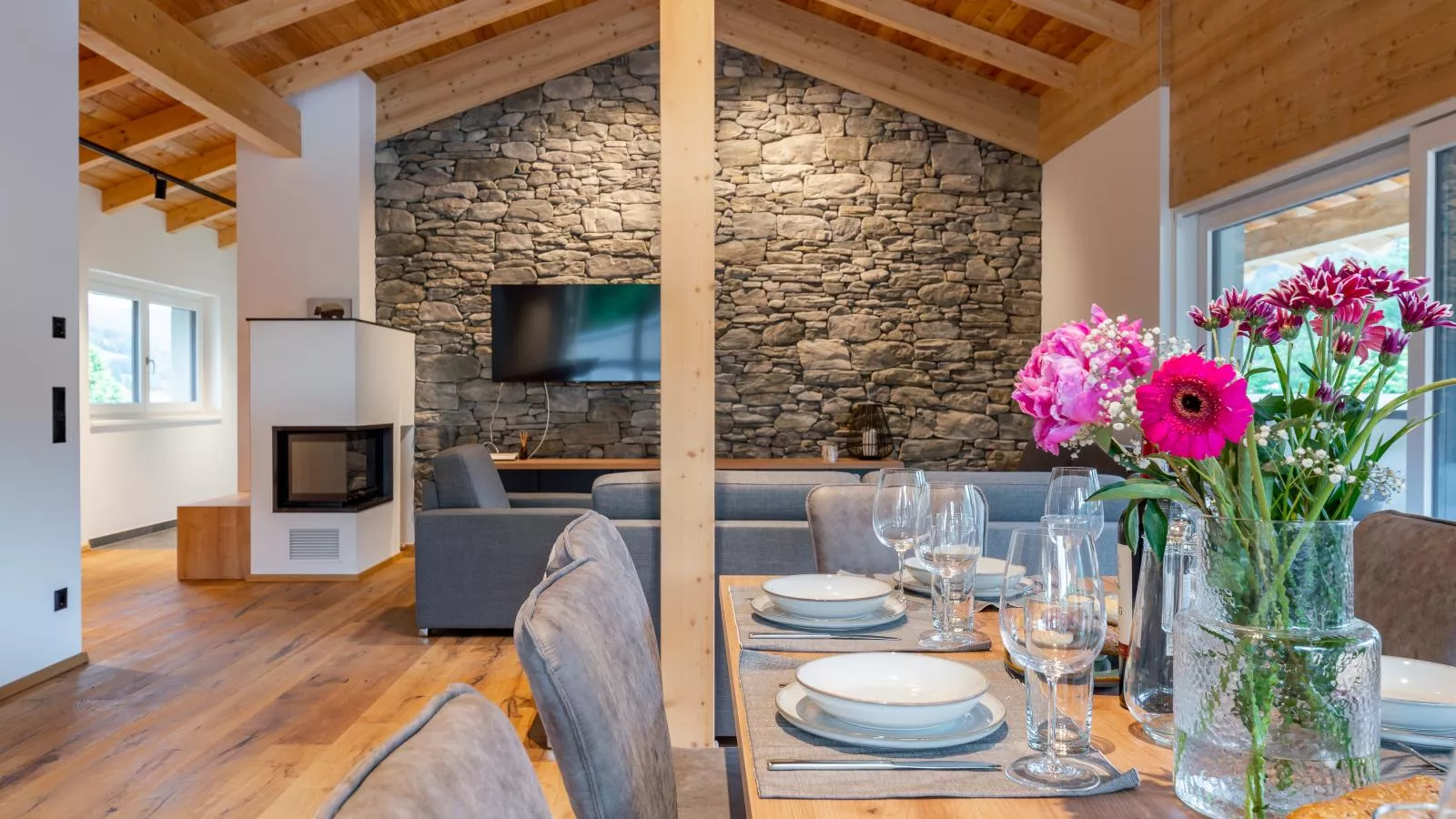 Luxury Sankt Lorenzen-Eetkamer
