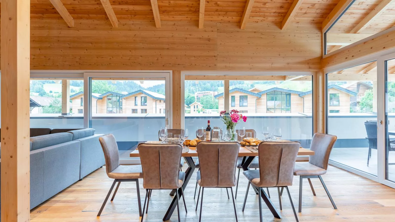 Luxury Sankt Lorenzen-Eetkamer