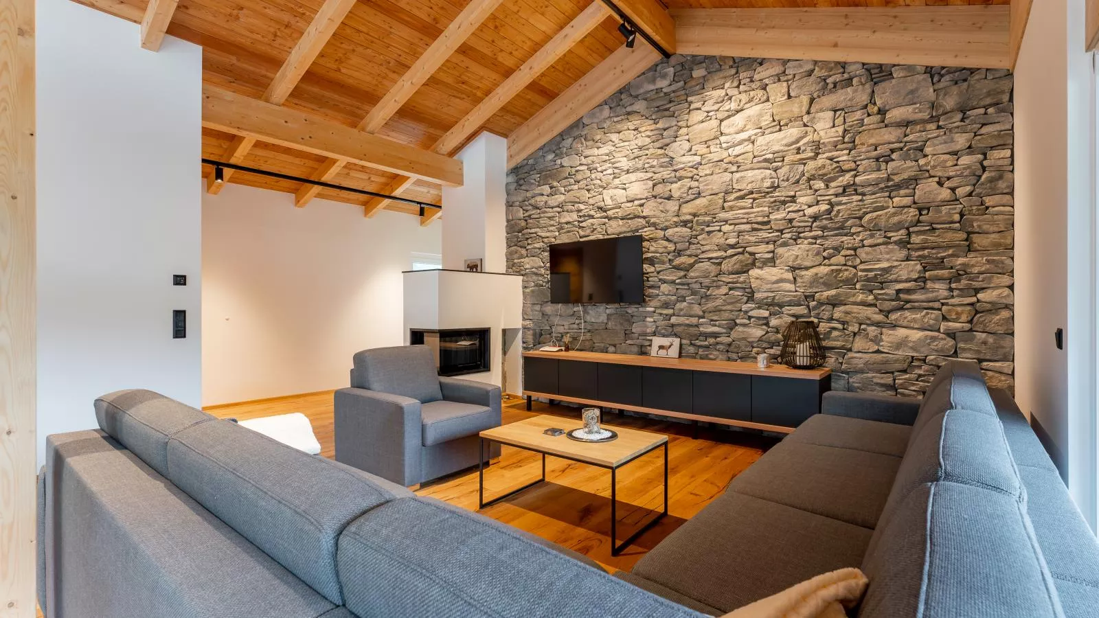 Luxury Sankt Lorenzen-Woonkamer