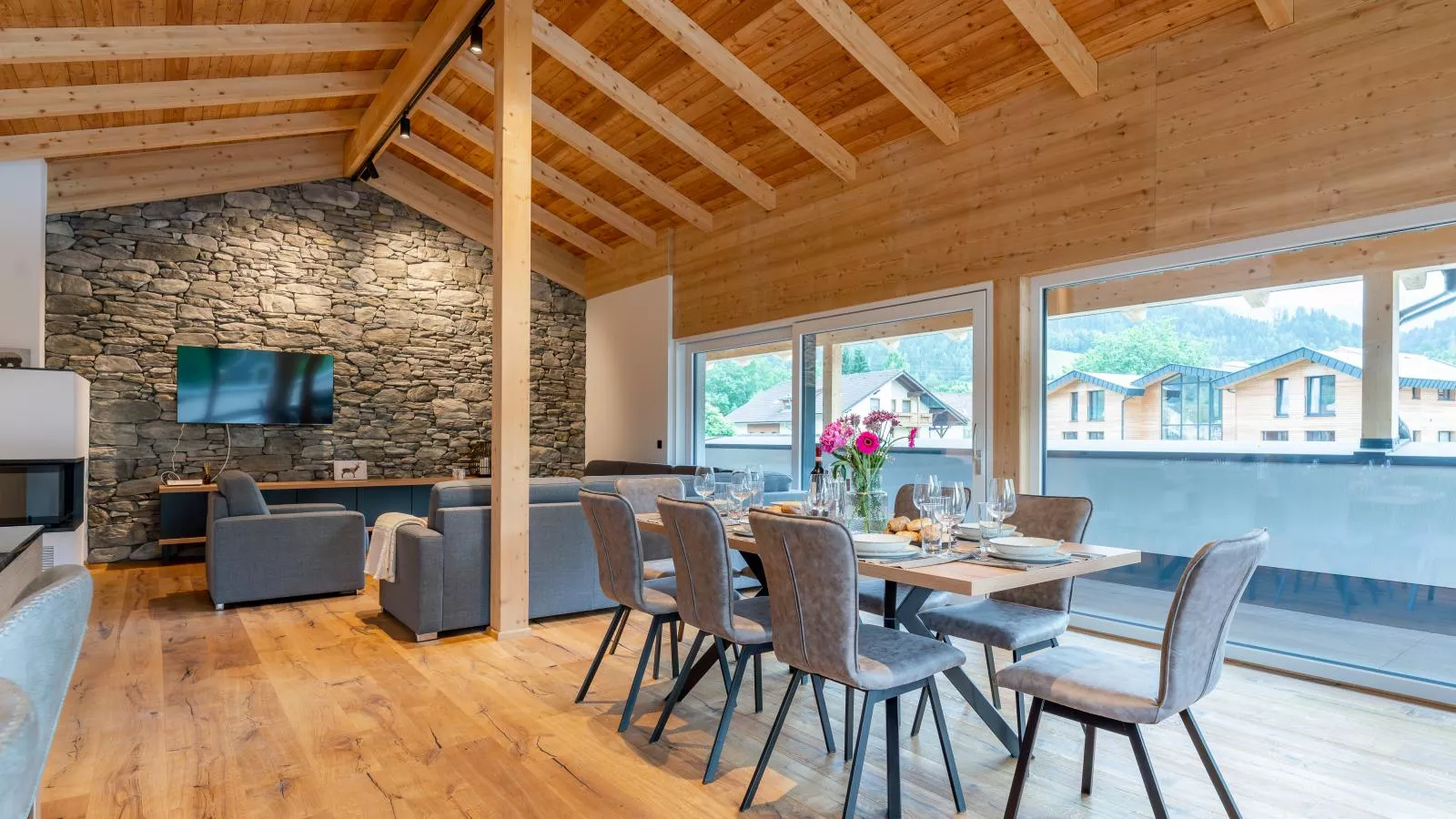 Luxury Sankt Lorenzen-Eetkamer