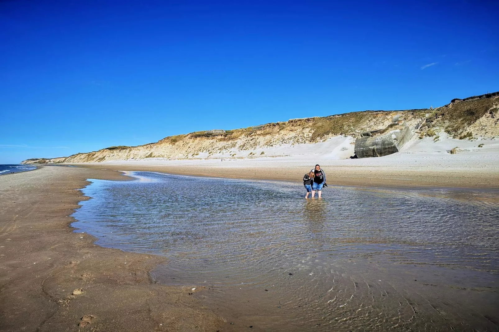 Rustig huisje toevluchtsoord in Lokken-By Traum-Waterzicht