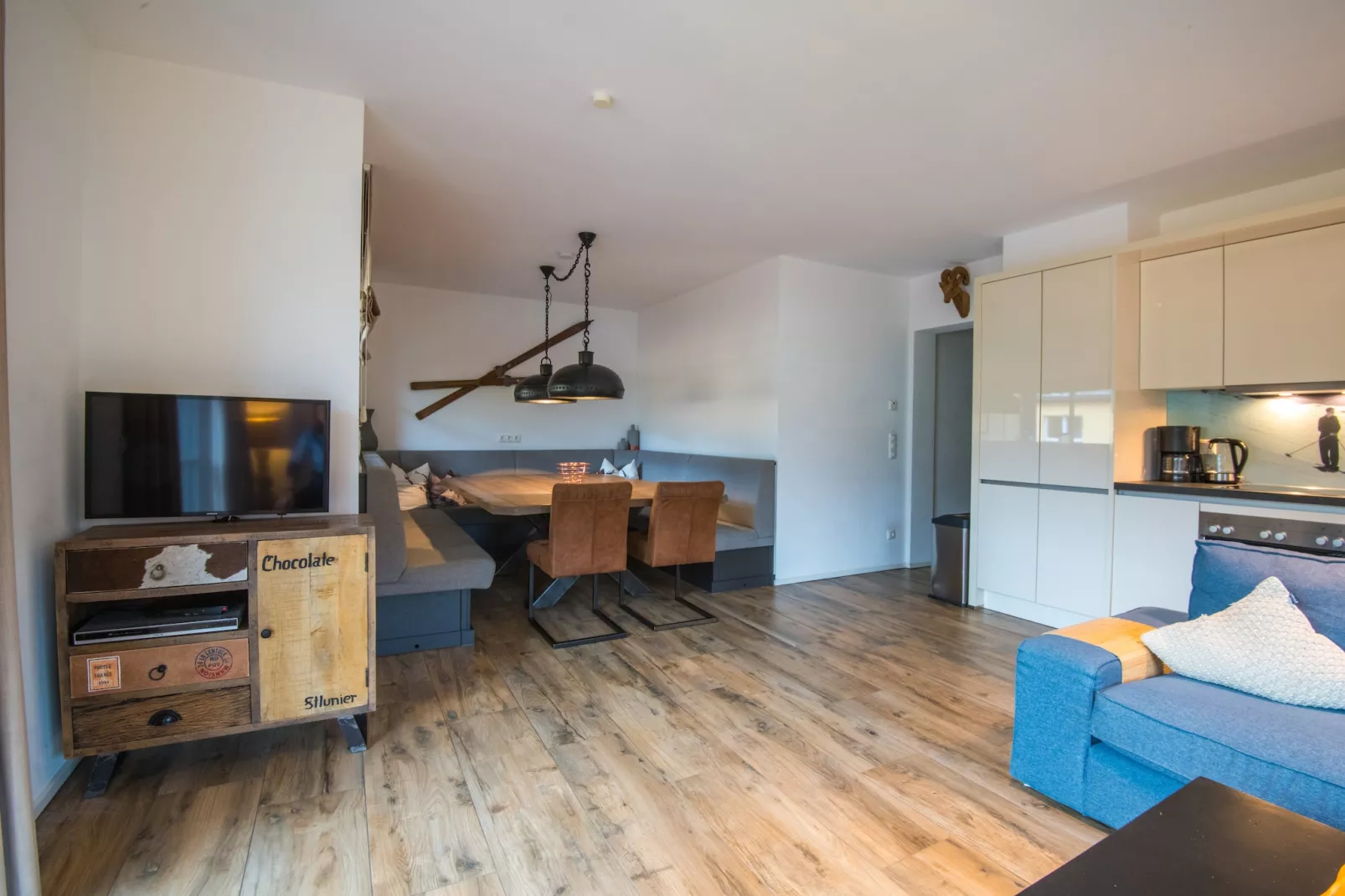 Residenz Edelalm - Top 5-Woonkamer