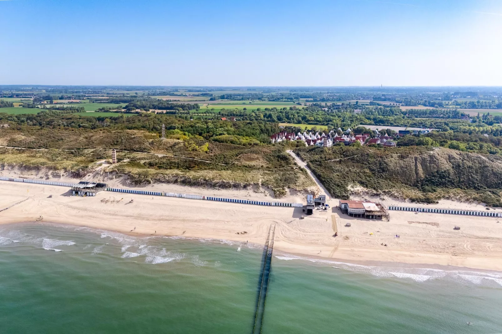 Appartement Duinhof Dishoek 13A - 4 personen-Gebieden zomer 1km