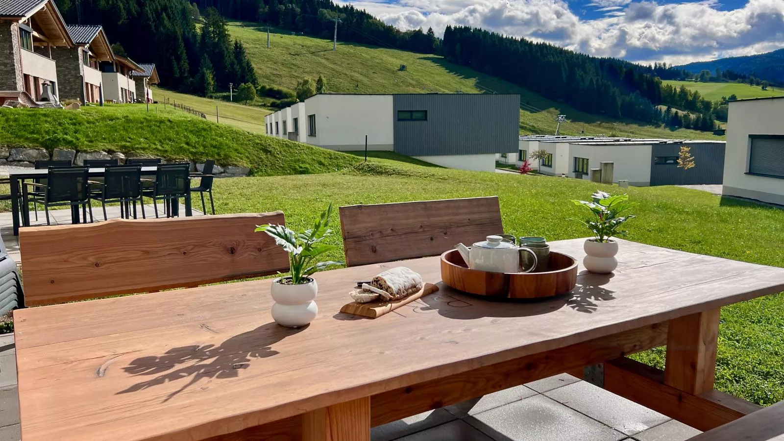 Chalet Kolibri-Terrasbalkon