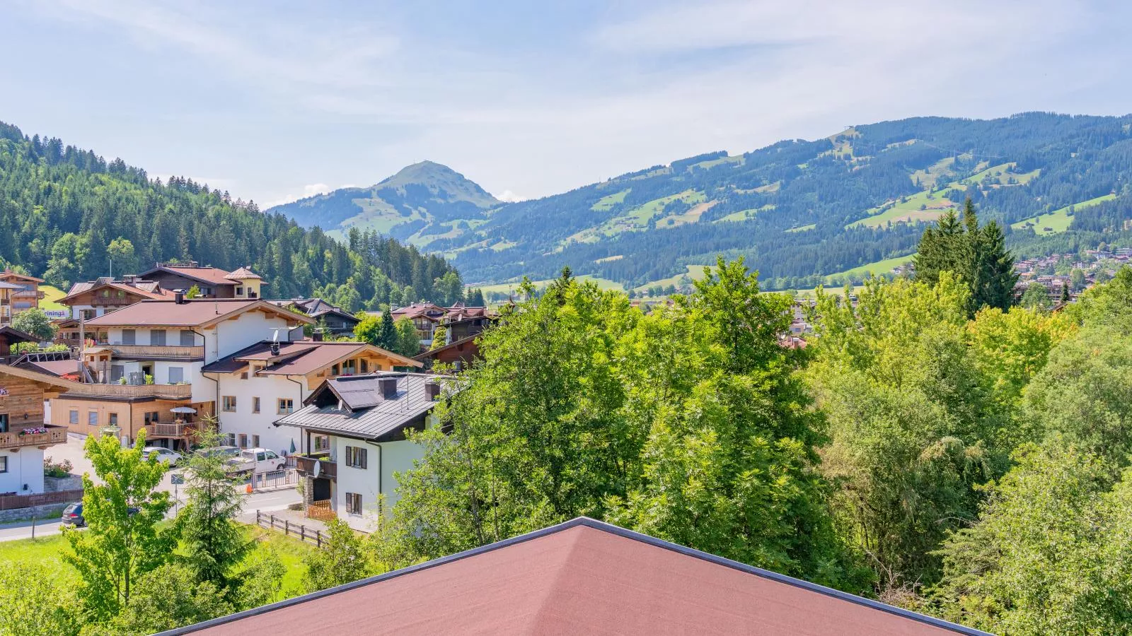 Gaisbergblick-Uitzicht zomer