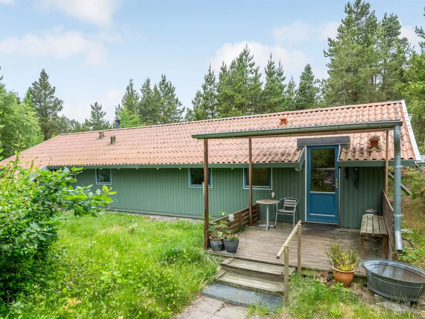 "Aamu" - 300m to the fjord-Buiten