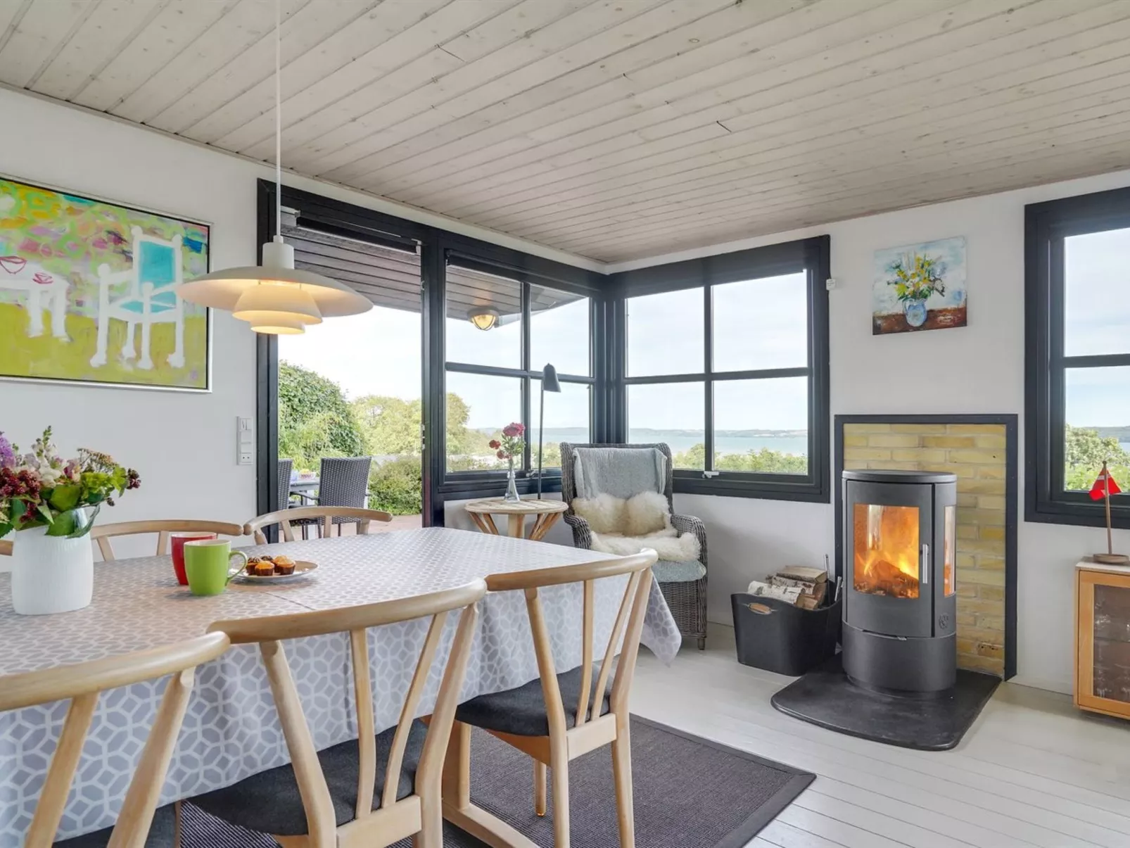 "Stjerne" - 300m from the sea-Binnen