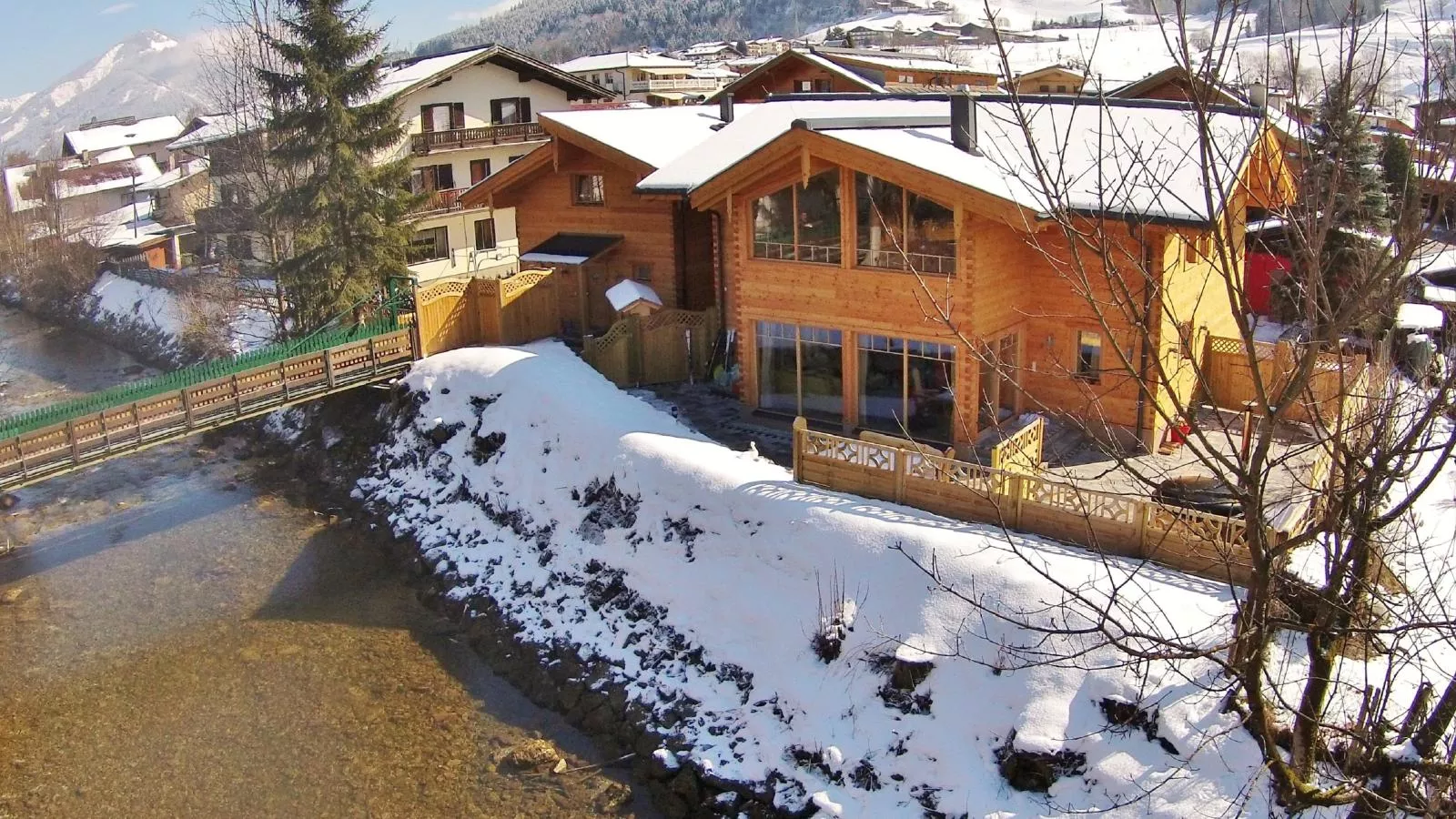 Luxury Lodge Kaprun Ost A-Exterieur winter