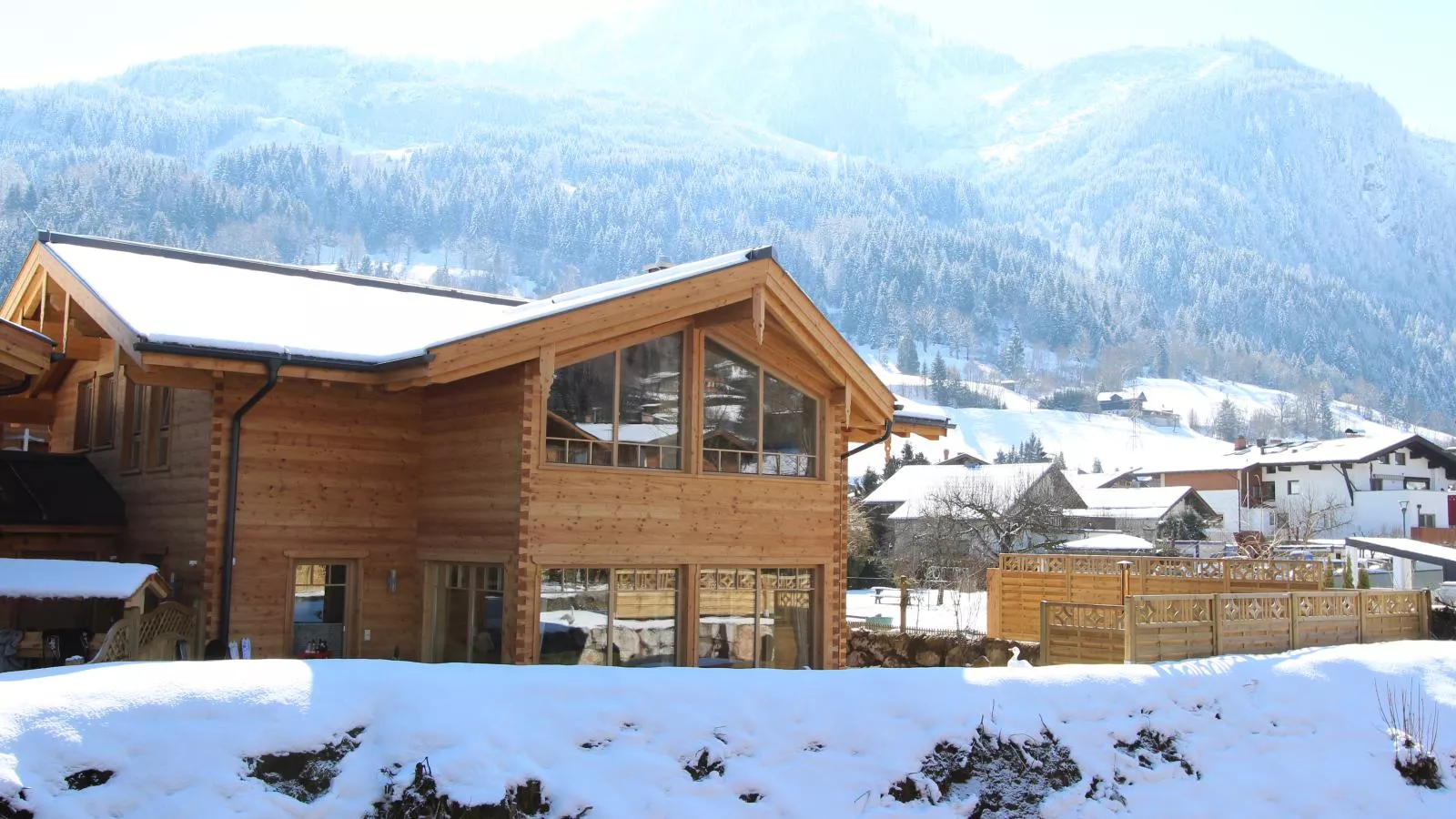 Luxury Lodge Kaprun Ost A-Exterieur winter