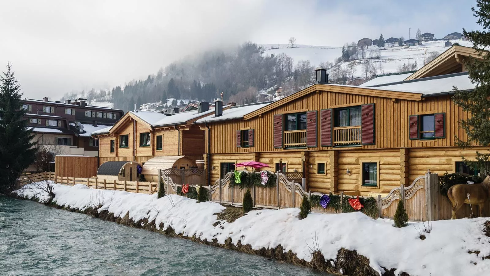 Nature Lodge Kaprun A-Exterieur winter