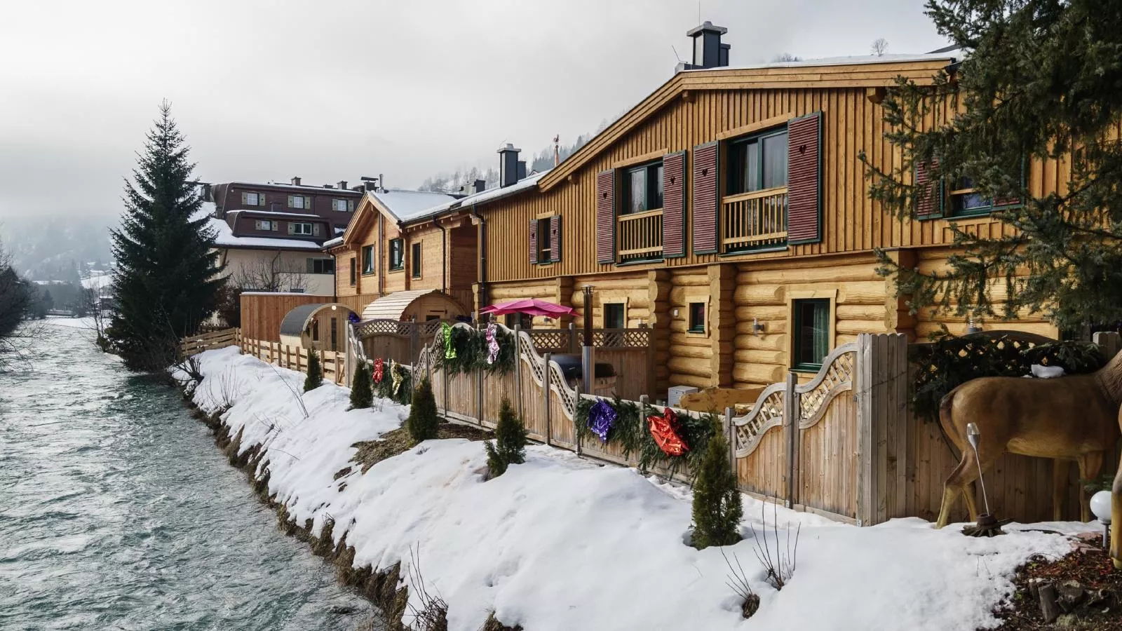 Nature Lodge Kaprun B-Exterieur winter