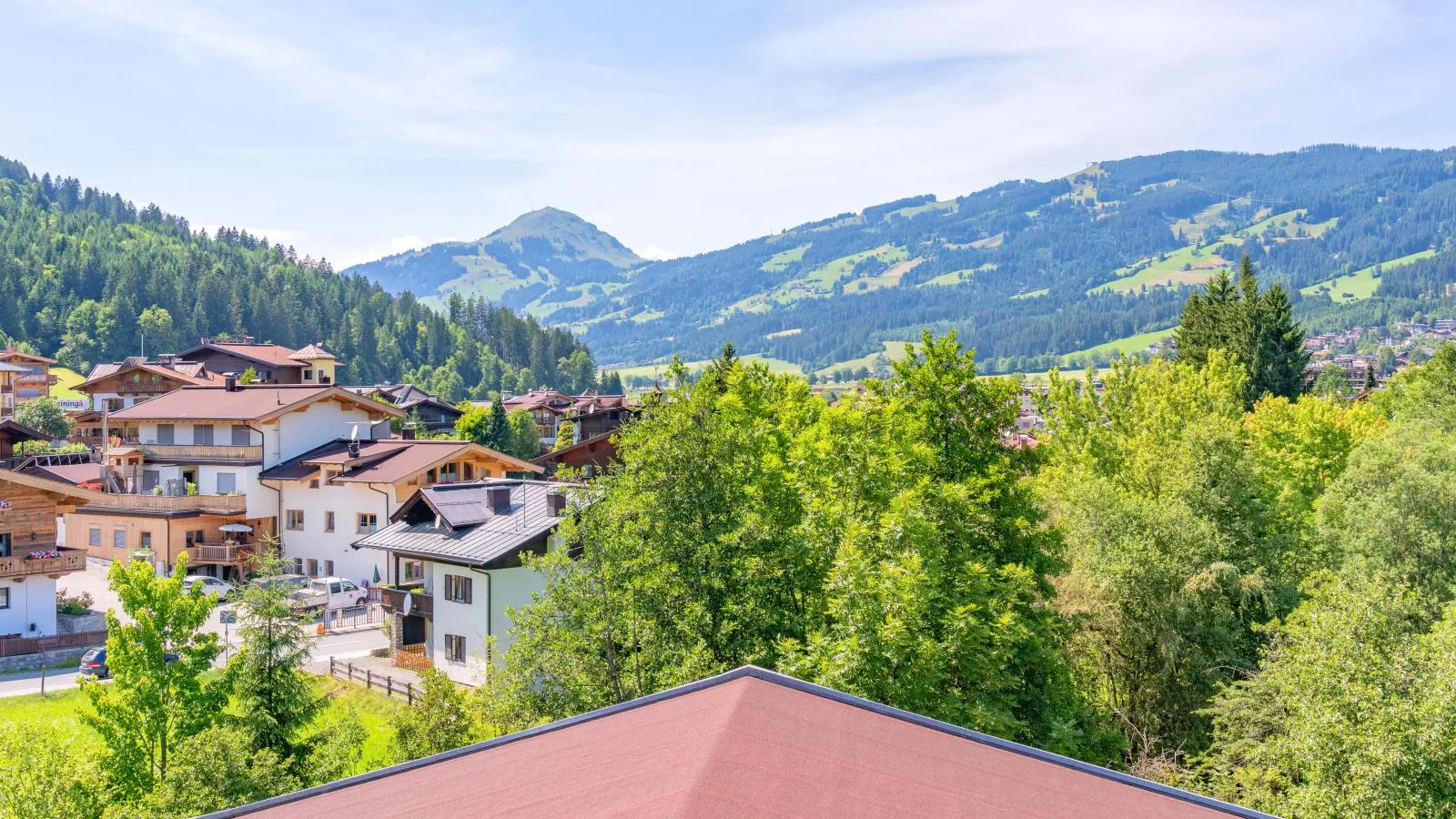 Rettenstein und Gaisbergblick-Uitzicht zomer