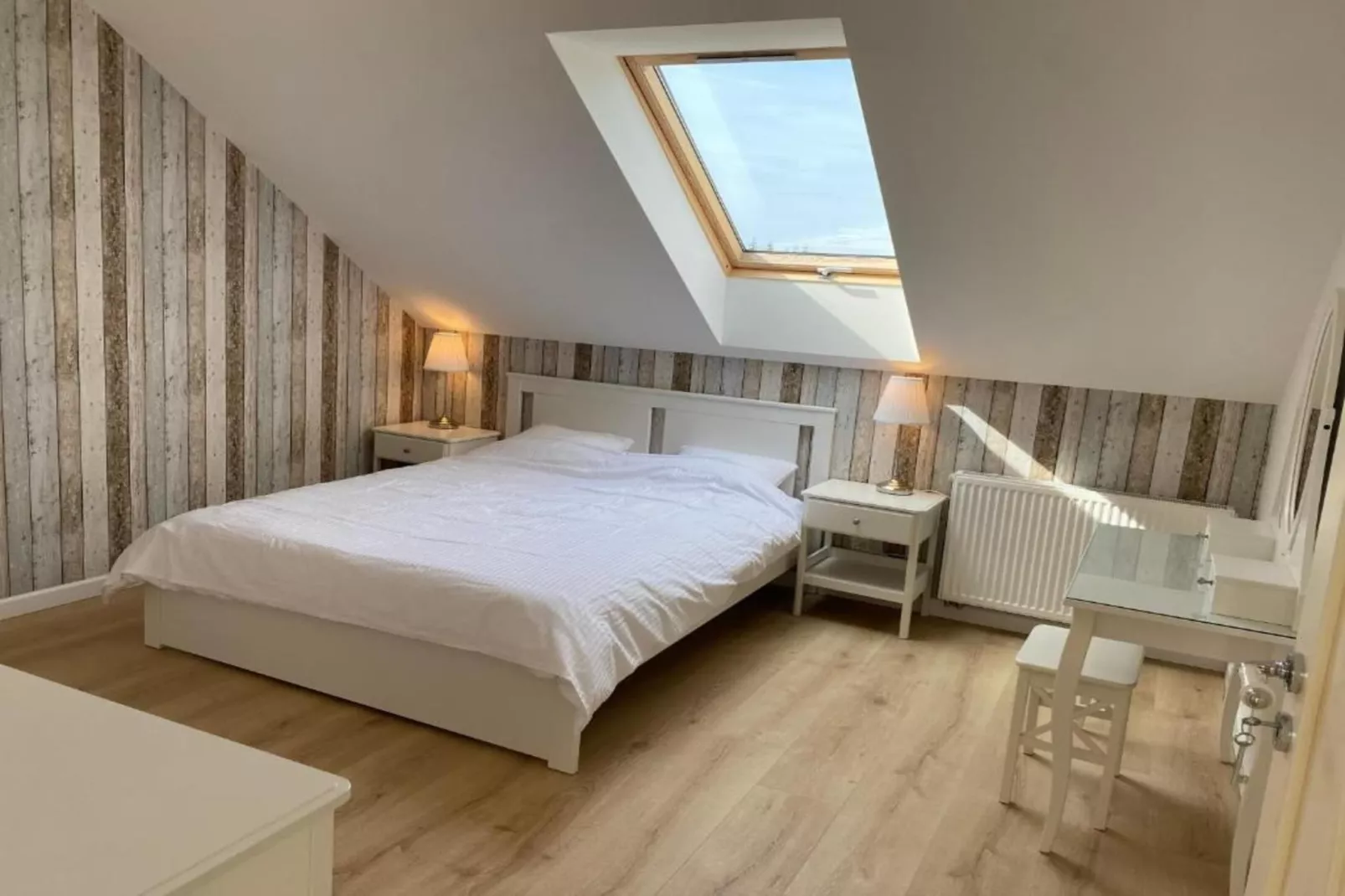 Apartament dla max 4 osób Grzybowo-Slaapkamer