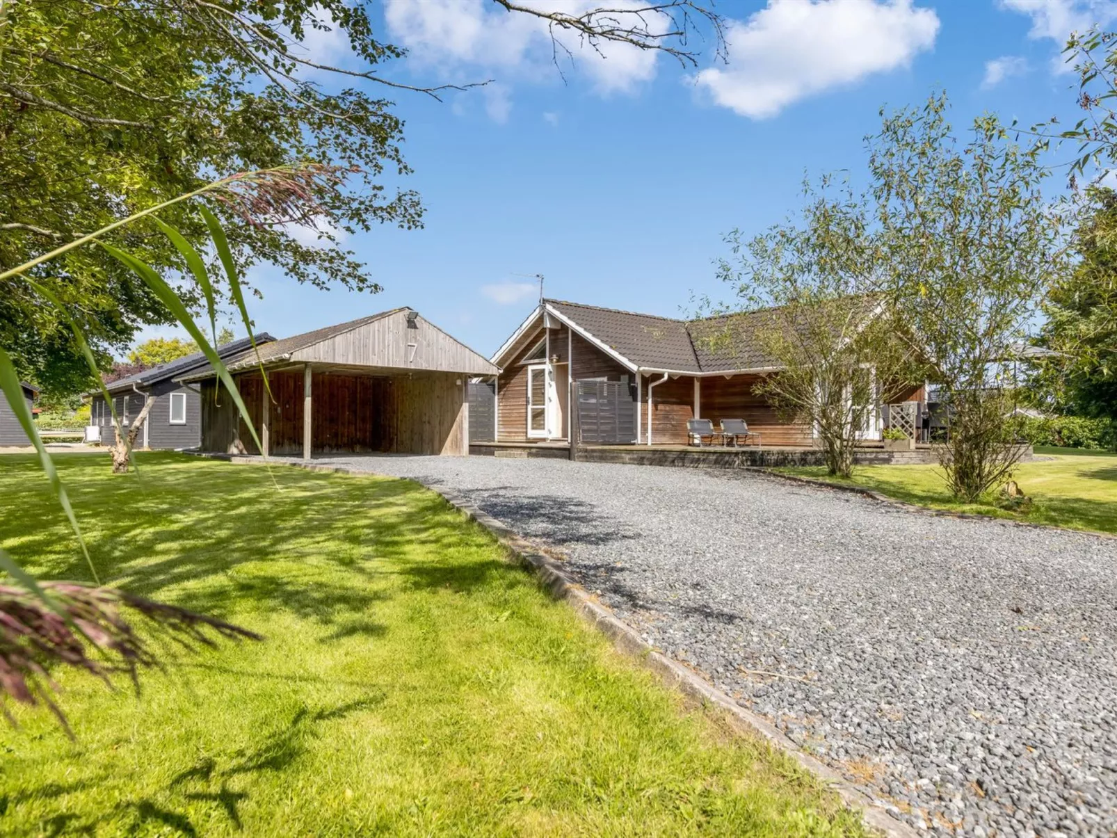 "Sylwia" - 250m to the fjord-Buiten