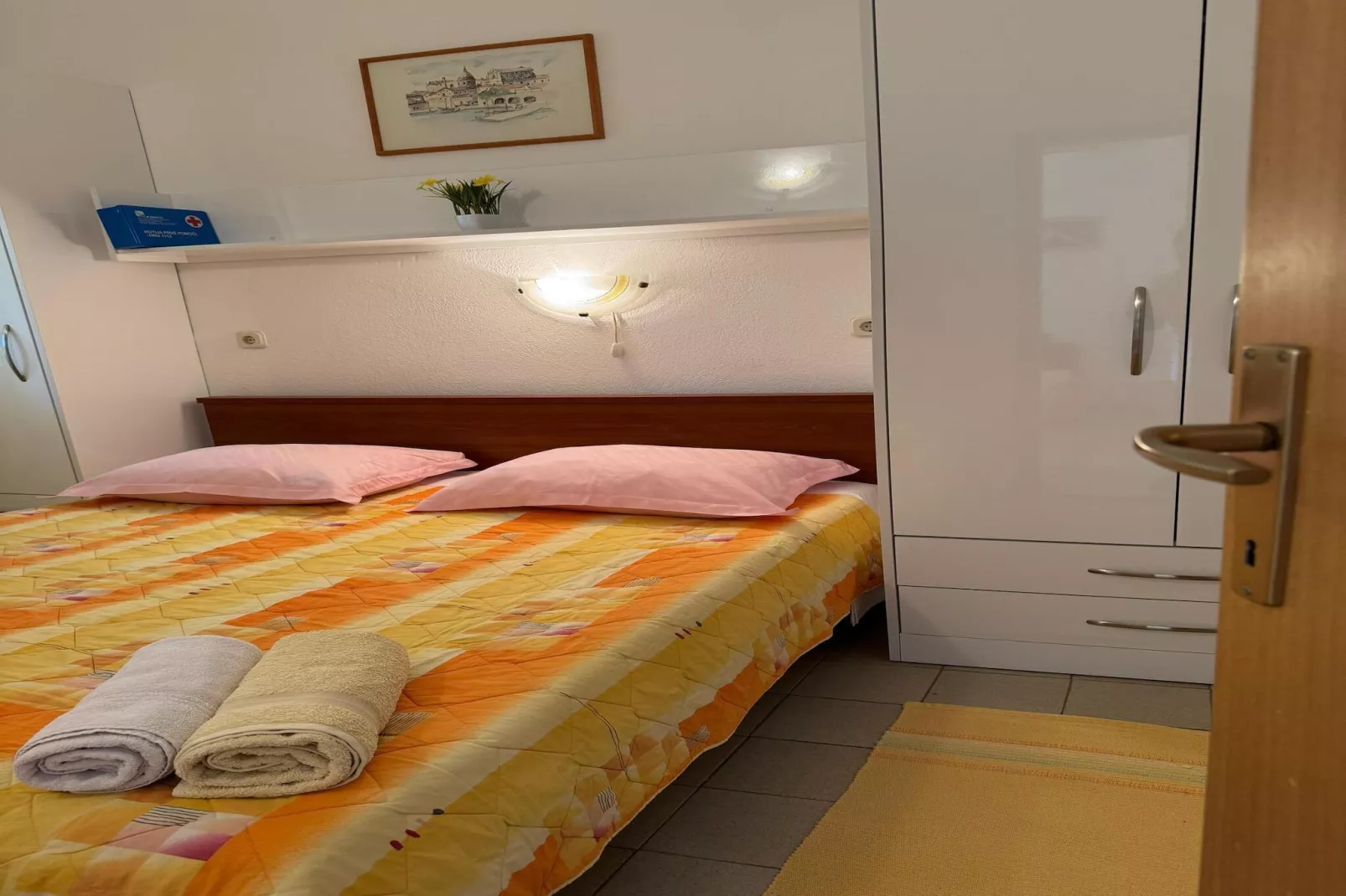 Apartments Magdalena - Bungalow with terrace (A1)-Slaapkamer