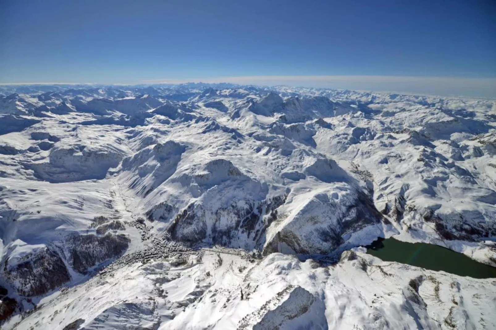 Chalet Val Rogoney-Gebied winter 20km