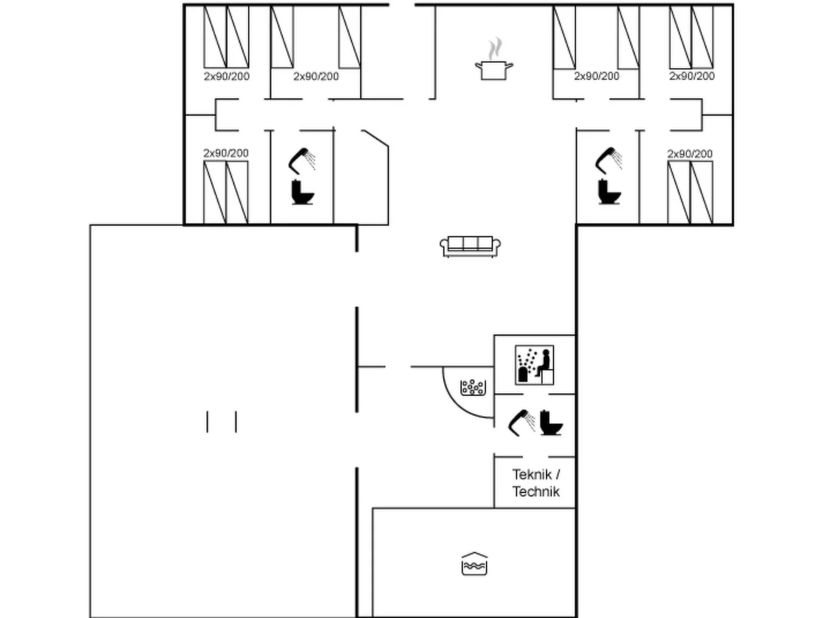 "Aagot" - 1.7km from the sea-Binnen