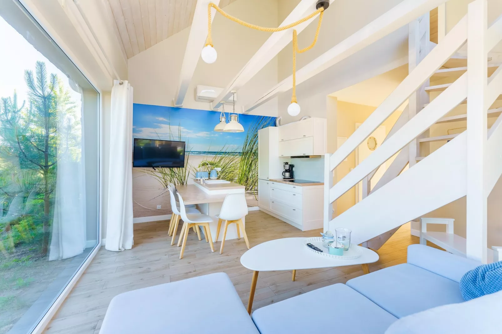 Domy wakacyjne POS021015 Grzybowo-Woonkamer