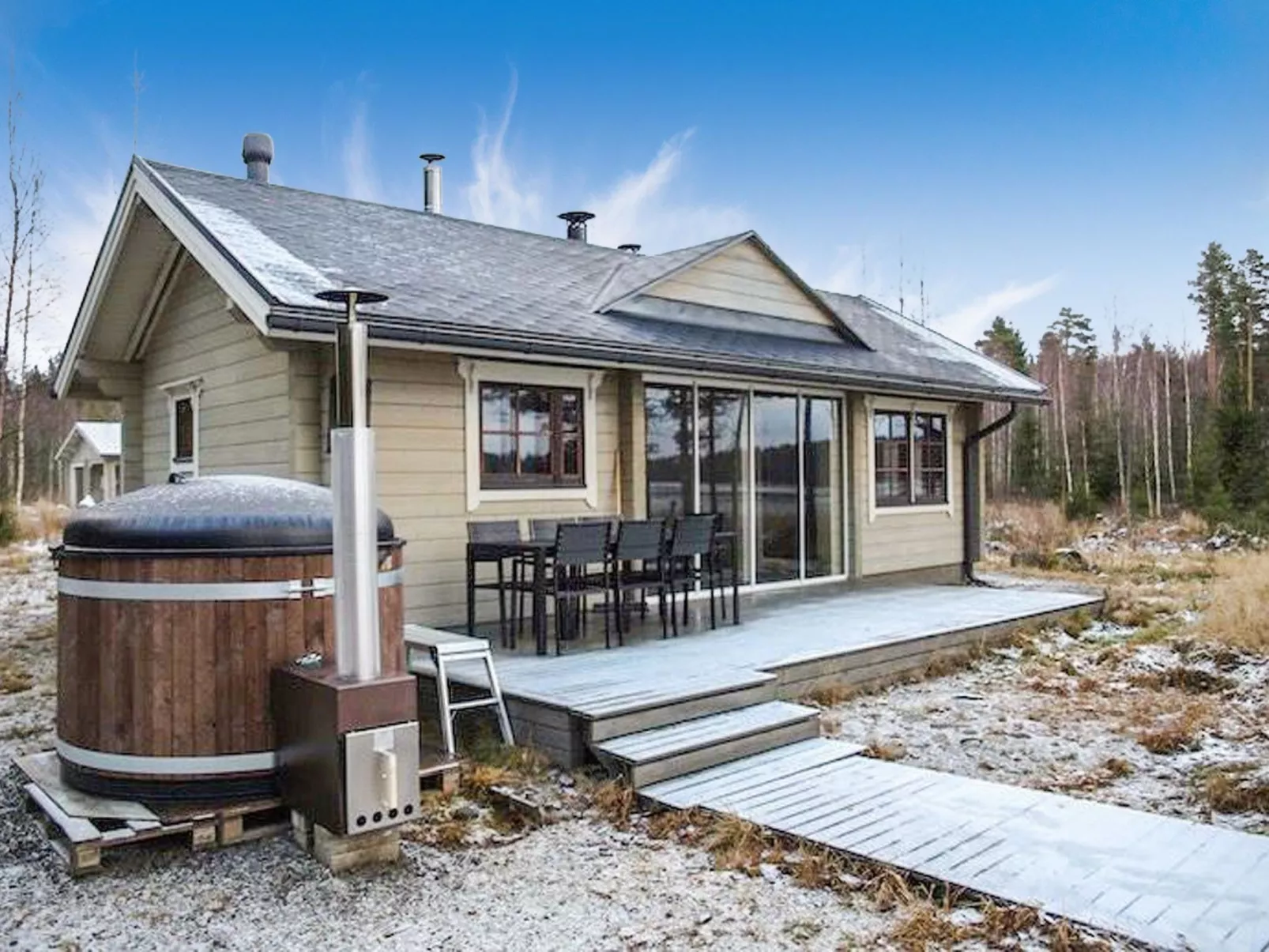 Villa puronotko-Binnen