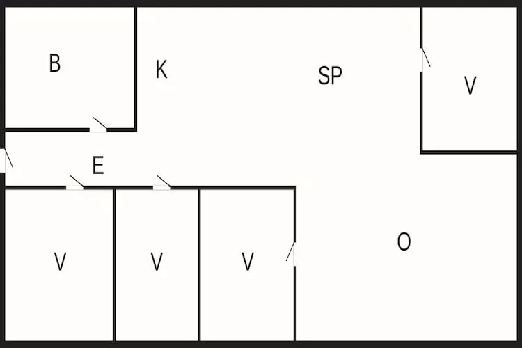8 Personen vakantie huis in Otterup-Plattegrond