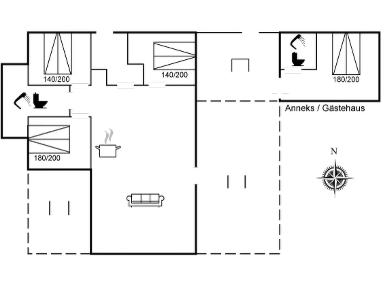 "Herwarth" - 400m from the sea