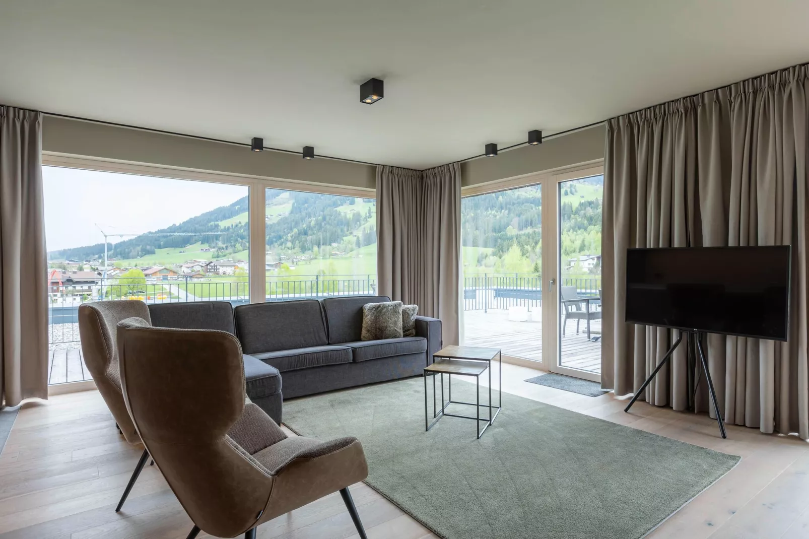 Berg & Golf Apartments Westendorf 4-Woonkamer