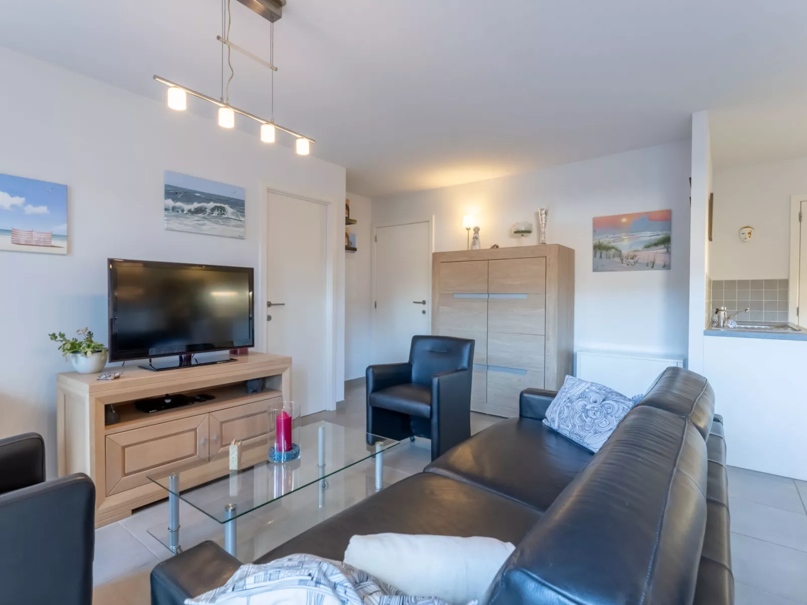 Zandloper III with terrace-Binnen