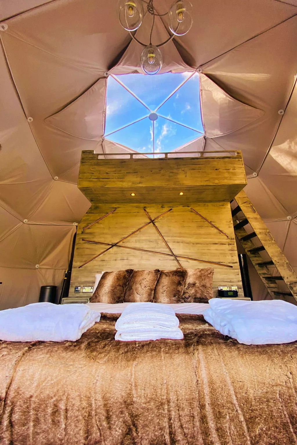 Scotney Luxury Dome-Binnen