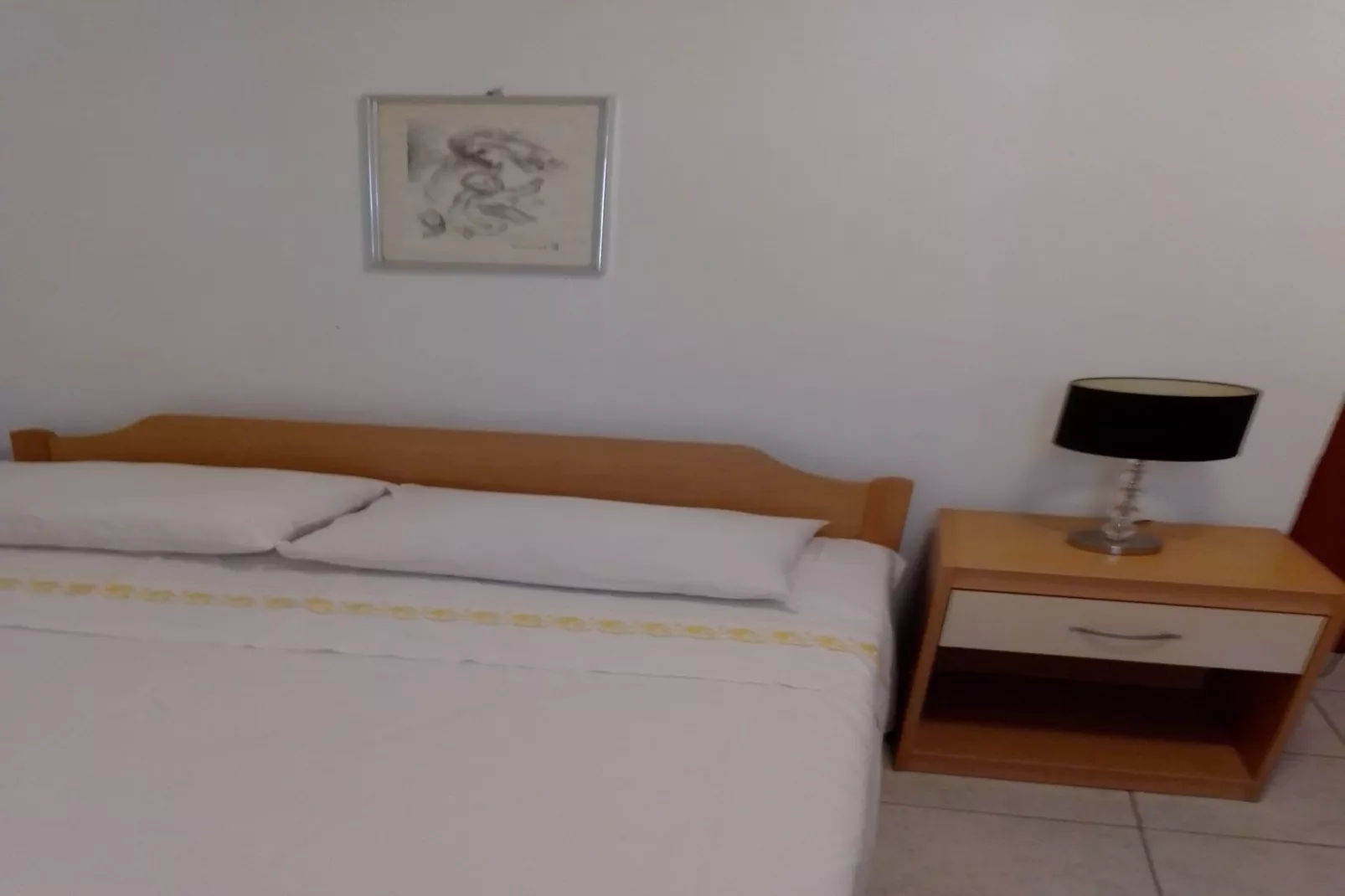 Apartments Villa Nada Sutivan - Two Bedroom Apartment with Terrace (A)-Slaapkamer