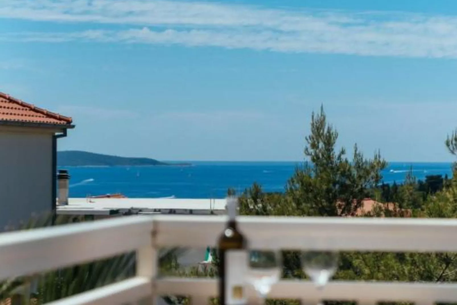 Apartments Trogrlić - One-Bedroom Apartment with Balcony-Terras