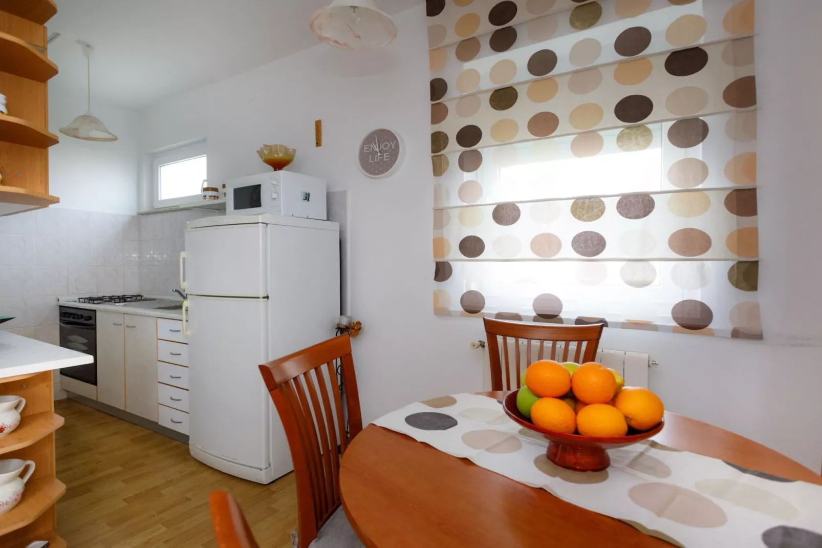Charming and Tranquil Krk Center Apartment - One Bedroom Apartment with  Balcony-Keuken