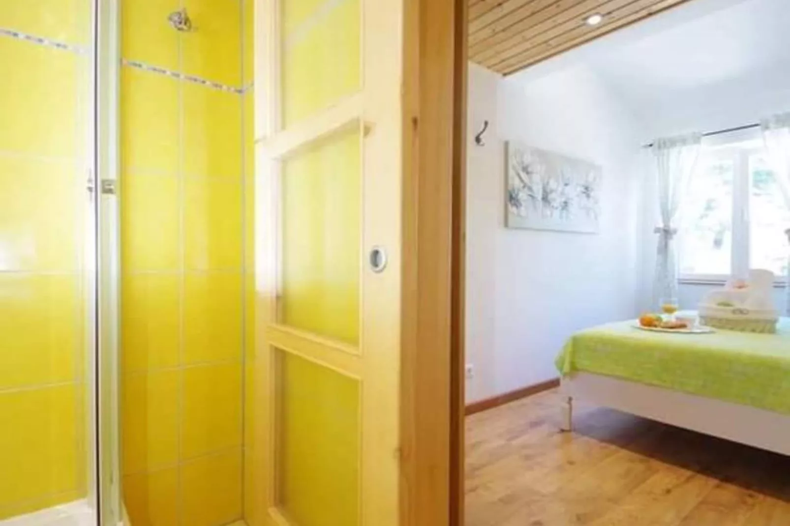 Two-Bedroom Apartment (Lavanda)-Slaapkamer