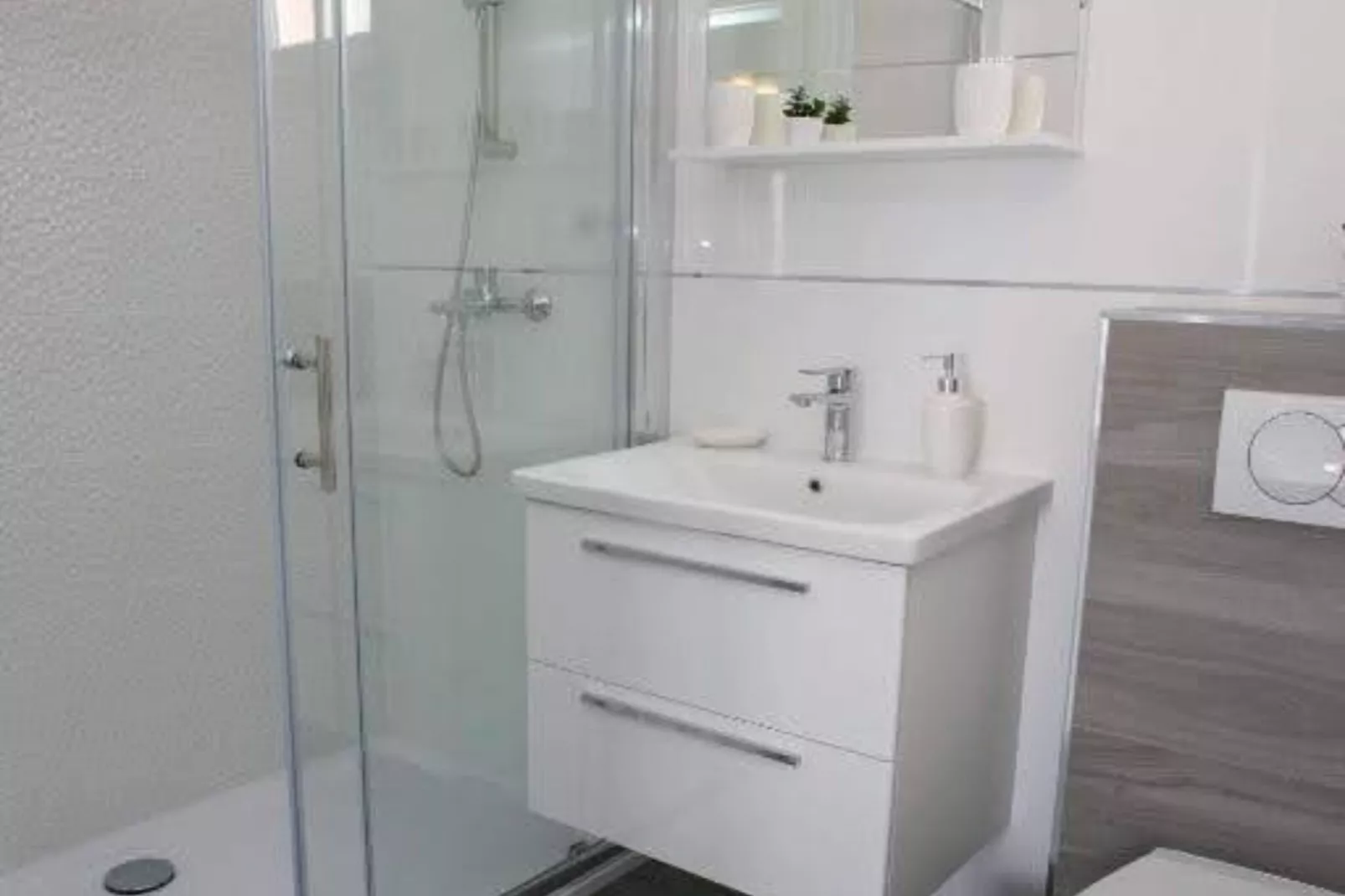 One-Bedroom Deluxe City View Apartment-Badkamer