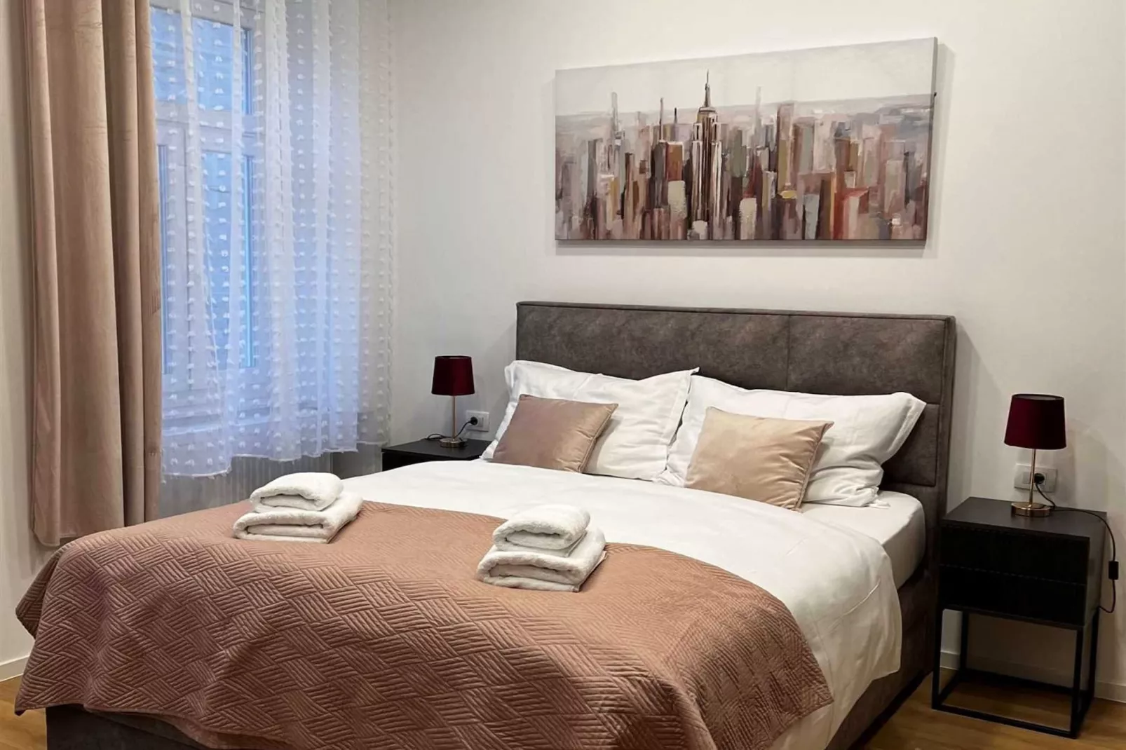 Zagreb Center Apartments - Downtown Apartment - Studio Apartment ( Studio 2)-Slaapkamer