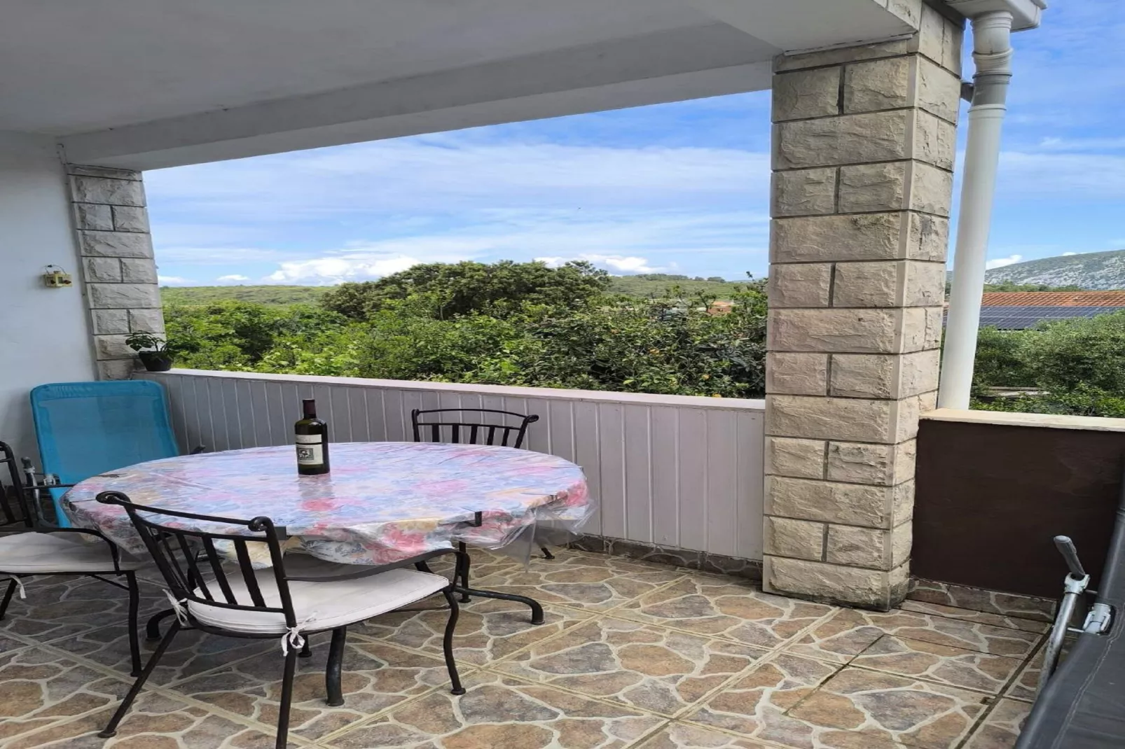 Cozy Apartments Žute, island of Korčula-One-Bedroom Apartment With Terrace And Sea View  (A2)-Terras