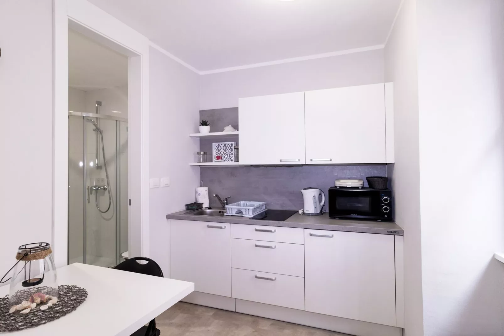 Piran Downtown Chic and Cozy Apartments - Standard One Bedroom Apartment (owner 3.S)-Keuken