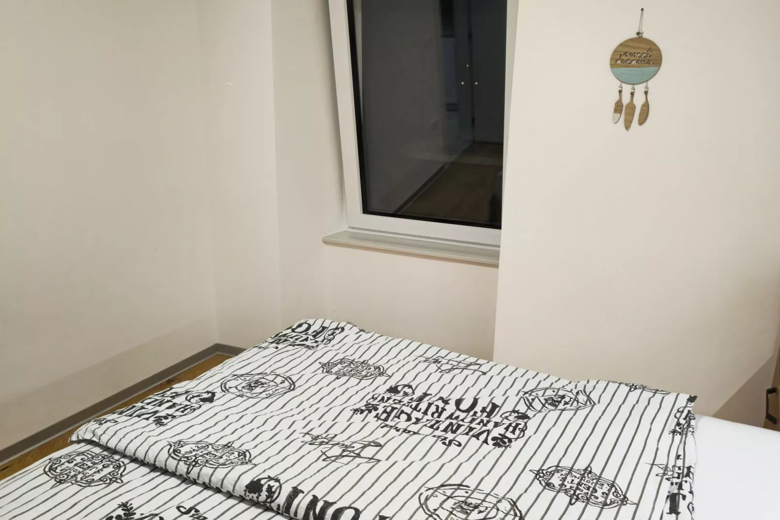 Portoroz Apartment with Sea View and Hot-Tub - One Bedroom Apartment with Sea View and Terrace-Slaapkamer